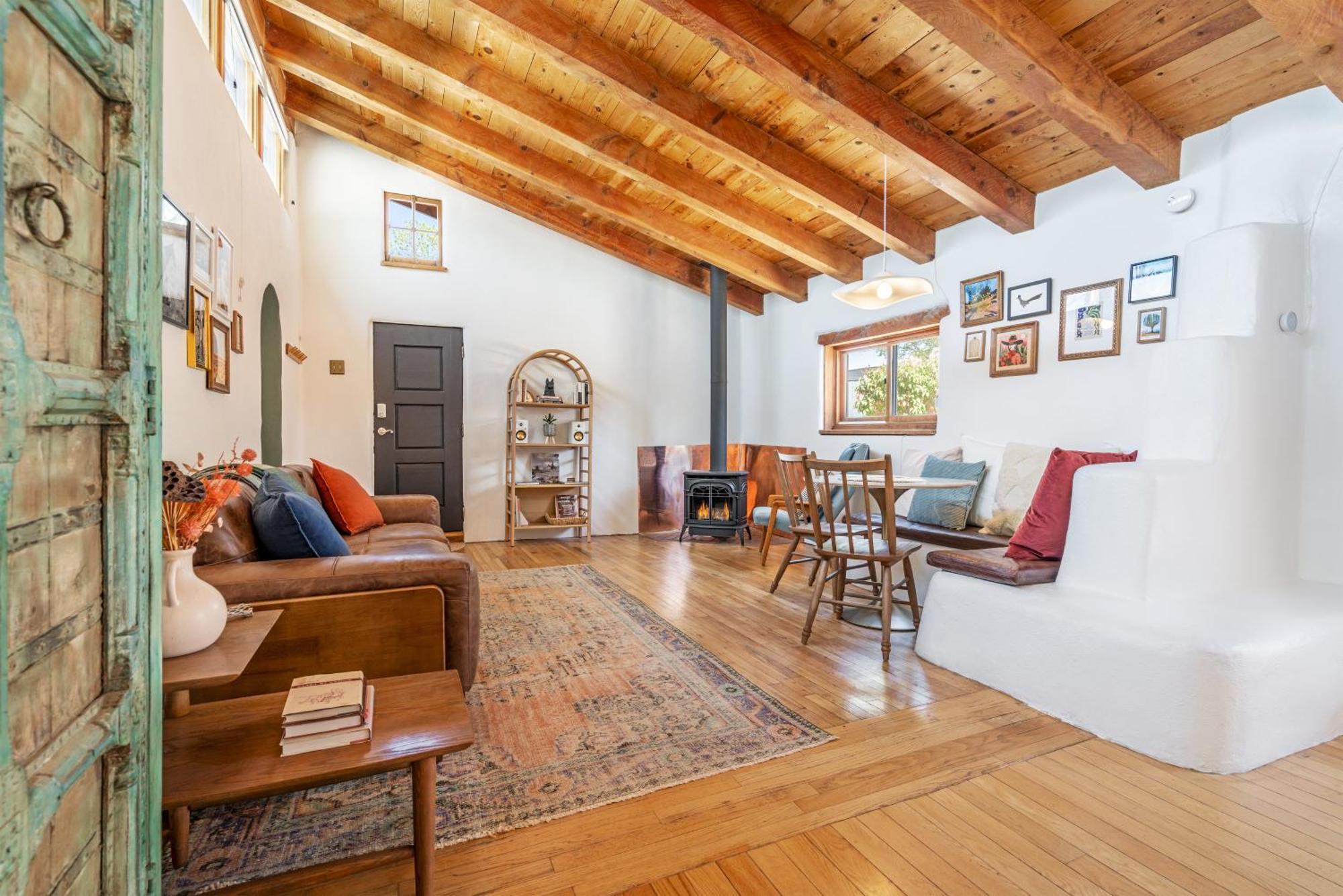 Heart Of Santa Fe - Adorable Hideaway - King And Queen - Walk To Everything - Fireplace - Ac Exterior foto